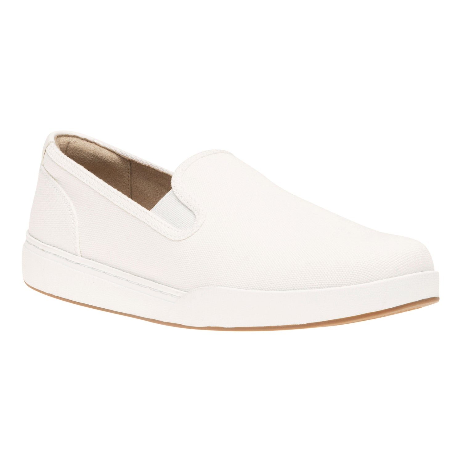 Ayla Metatarsal White Canvas Metatarsalgia
