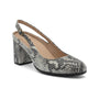 Tempo Slingback Snake Print Metatarsalgia