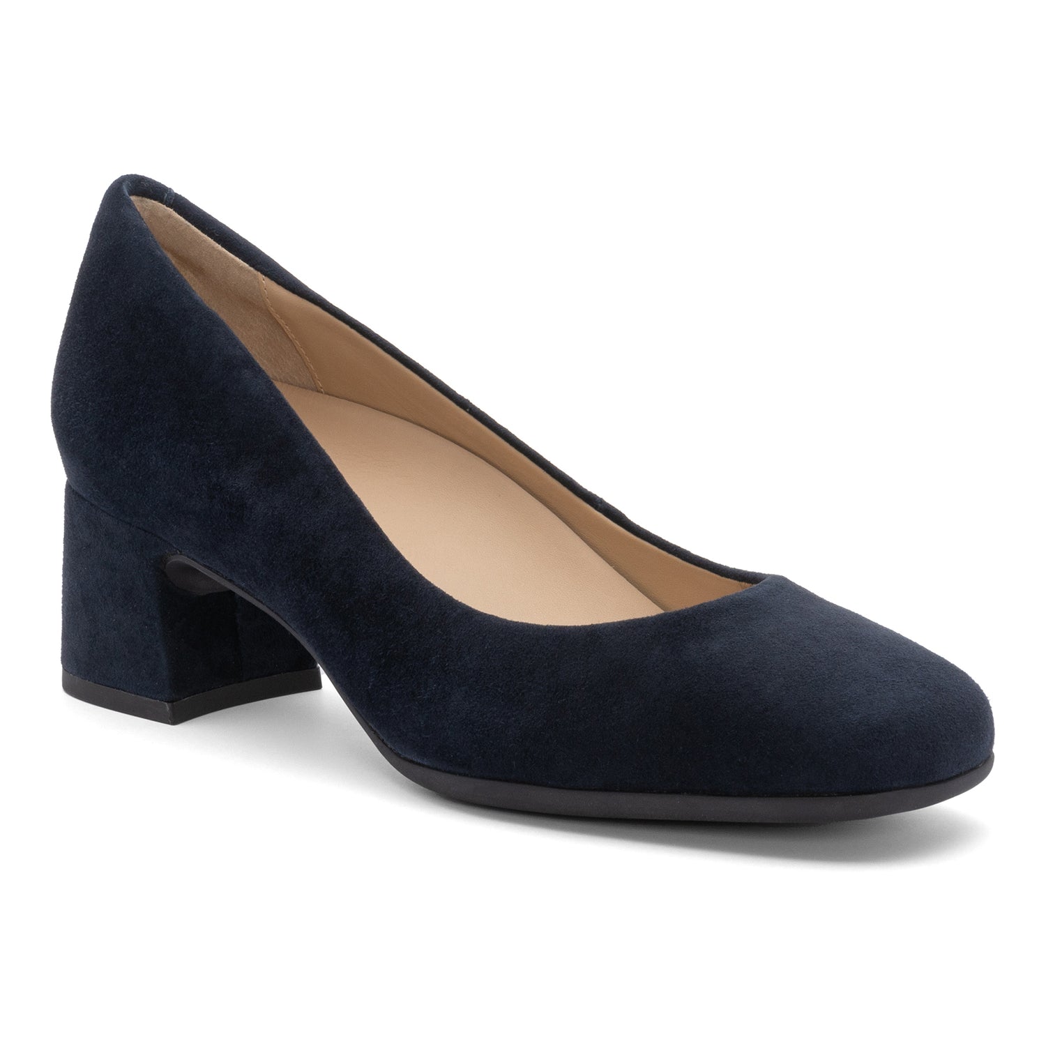 Avenue Pump Navy Suede Metatarsalgia