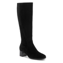 Avenue Tall Black Suede Metatarsalgia