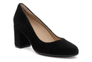 Tempo Pump Black Suede Metatarsalgia