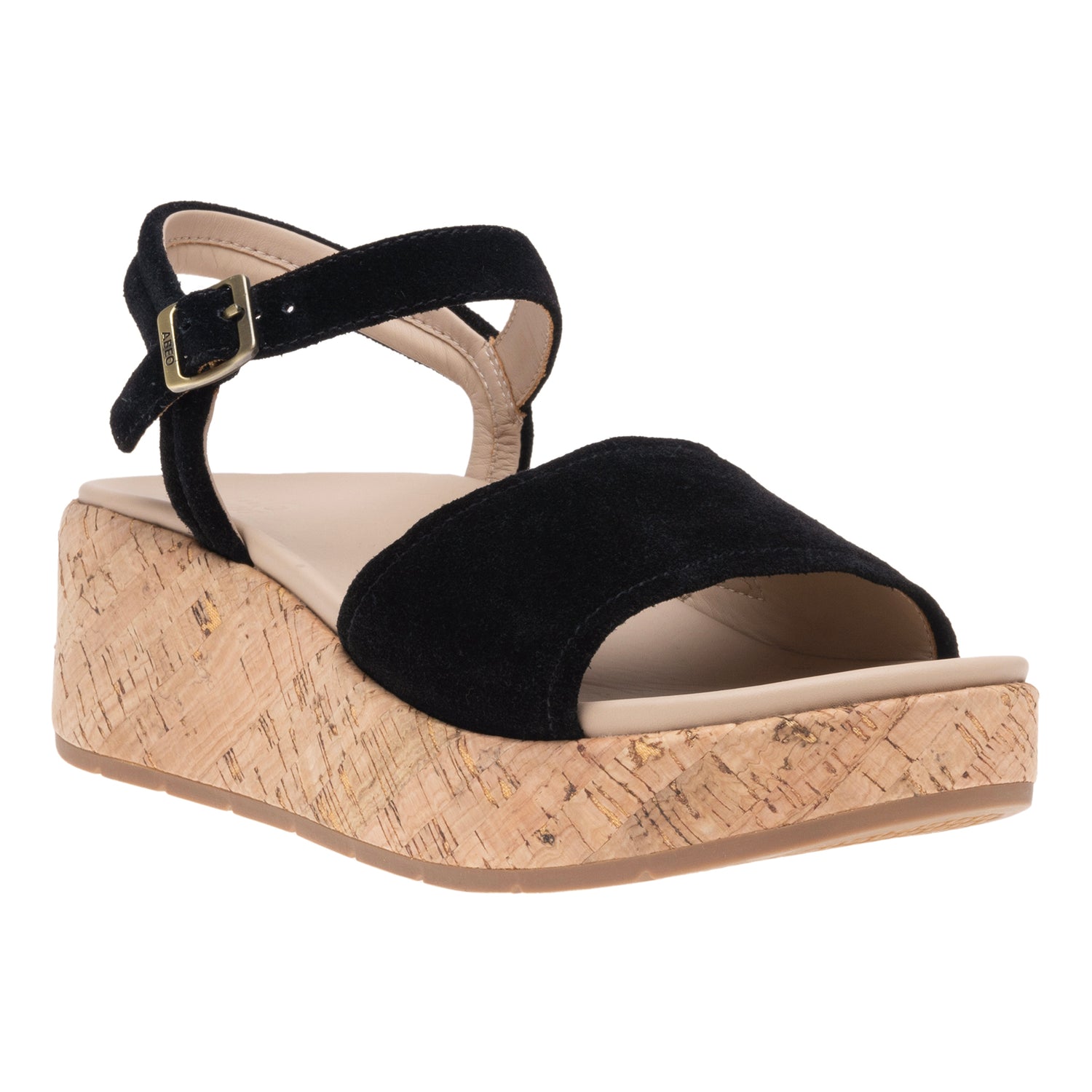 Devyn Metatarsal Black Suede Metatarsalgia